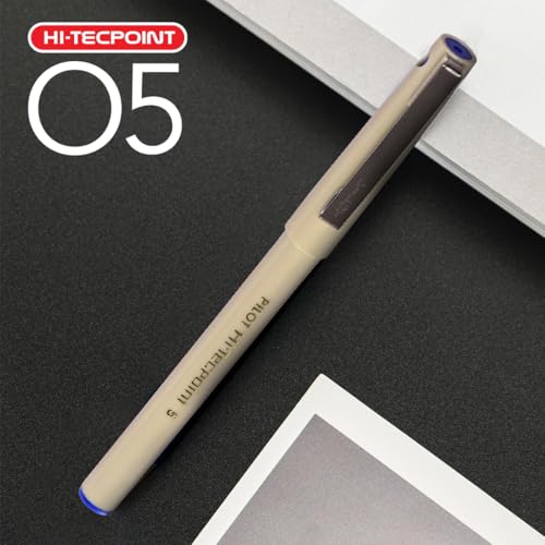 Pilot 05 Hi Tecpoint Pen,Pack Of 12 (Blue) White - Image 5